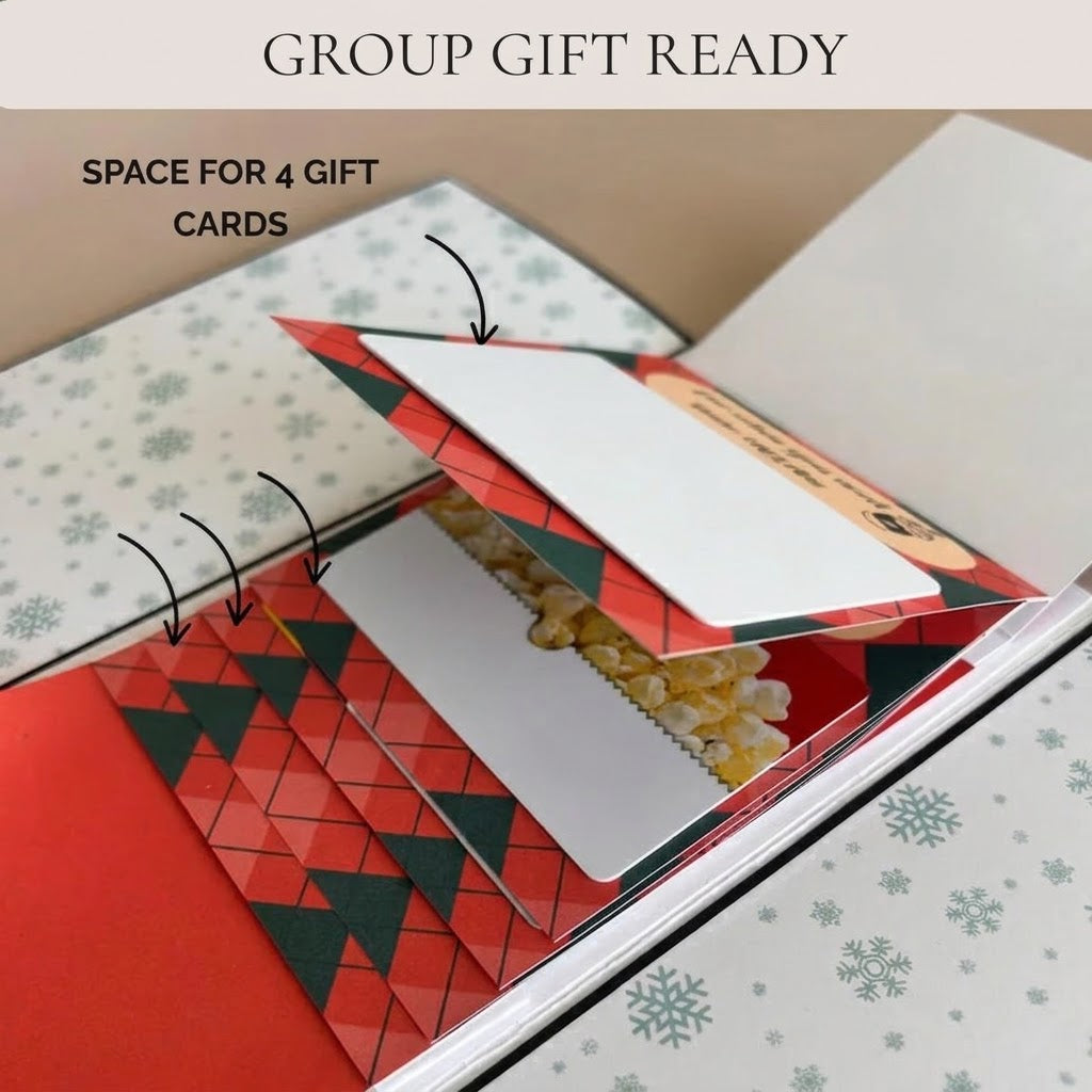🔥LAST DAY 50% OFF - 2026 New 🎅💳 Waterfall Christmas Gift Card Booklet ✨