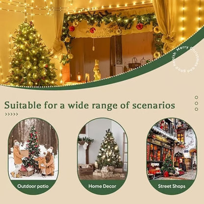 🎄Christmas LED Cluster Fairy Lights 🧚‍♀️LED Copper Wire Firecracker Light String🎁