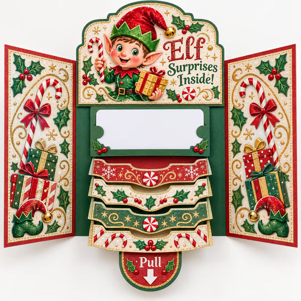 🔥LAST DAY 50% OFF - 2026 New 🎅💳 Waterfall Christmas Gift Card Booklet ✨
