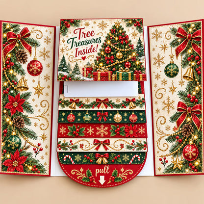 🔥LAST DAY 50% OFF - 2026 New 🎅💳 Waterfall Christmas Gift Card Booklet ✨