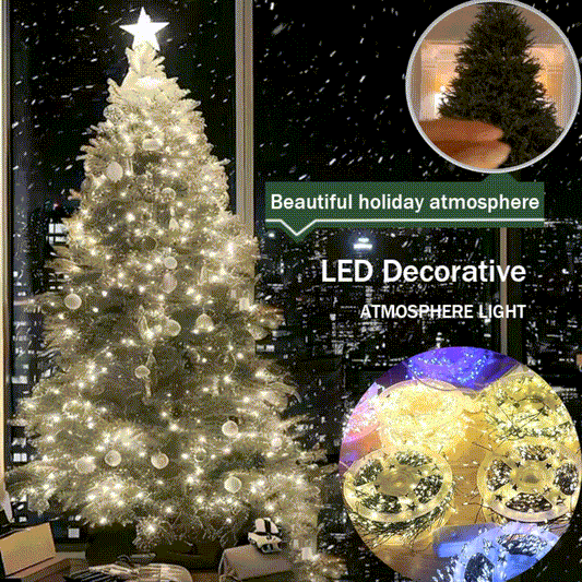🎄Christmas LED Cluster Fairy Lights 🧚‍♀️LED Copper Wire Firecracker Light String🎁