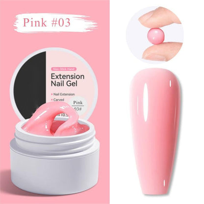 💅Buy 1 Get 1 Free⏰Solid Nail Extension Builder Gel✨Easy DIY Nail Extensions & Sculpting