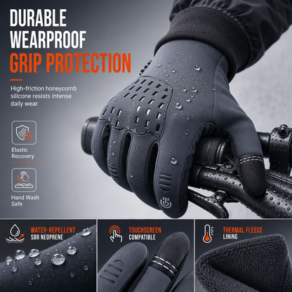 ❄️ Winter Waterproof Cycling Gloves 🧤– thermal, touchscreen, water-repellent & anti-slip 🥳2026 HOT SALE🥳💞50K+ SOLD!