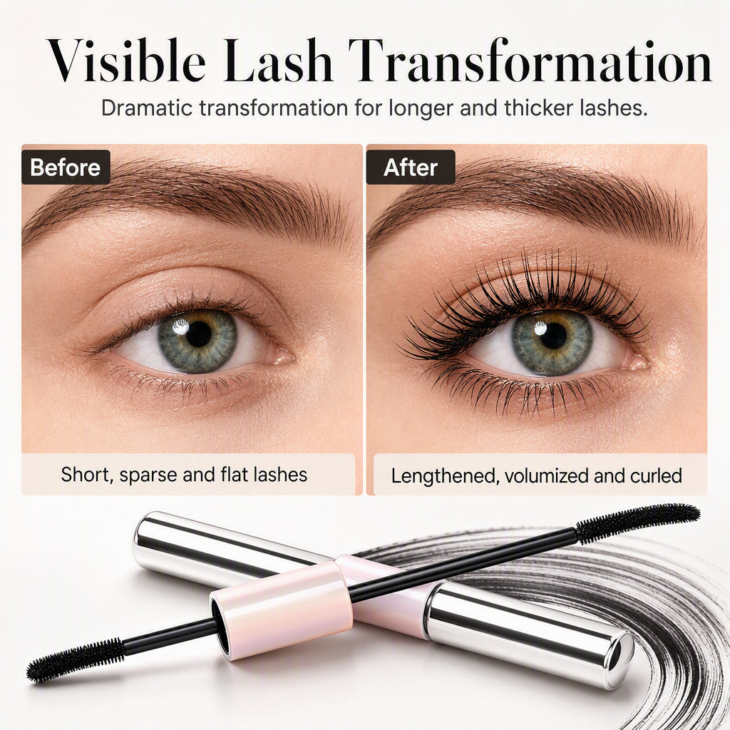 💞50K+ SOLD!👁️Double-Ended Waterproof Volumizing Mascara